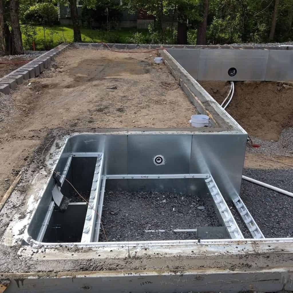In-ground vinyl liner pool installation process In-ground vinyl liner pool installation process