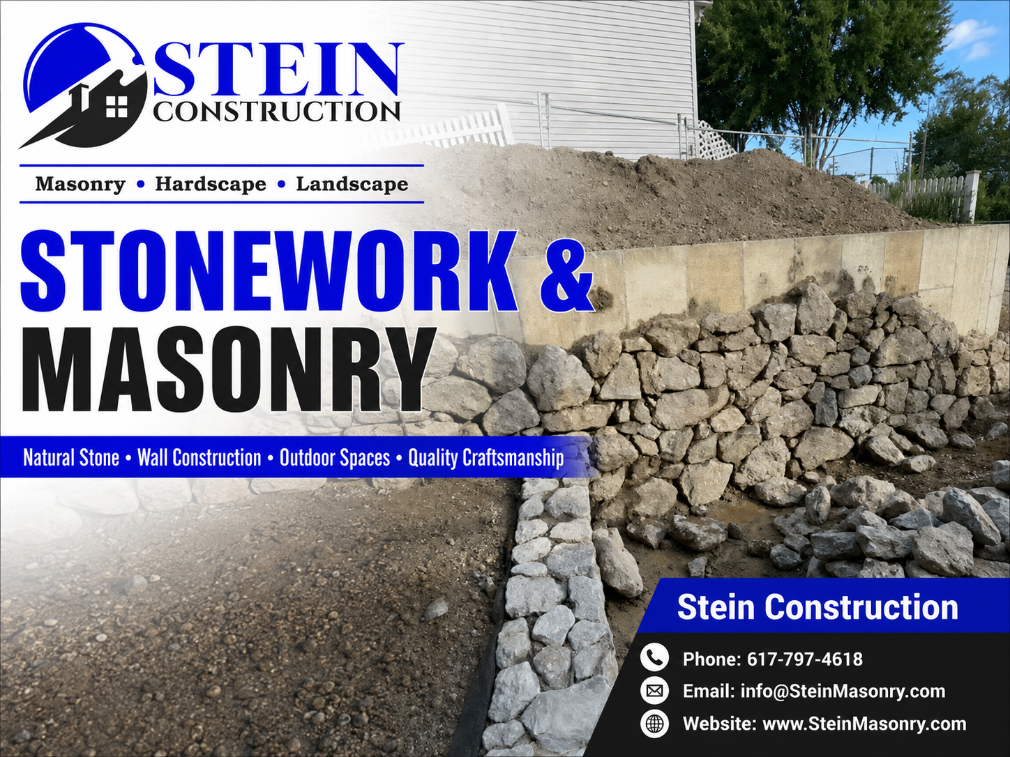 Commercial masonry work in Boston, Massachusetts