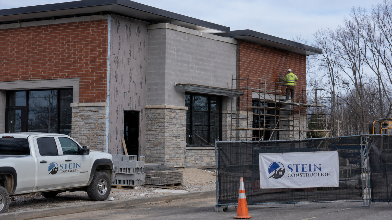 Commercial masonry work in Boston, Massachusetts